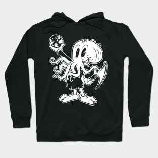 Retro cartoon hoodies top